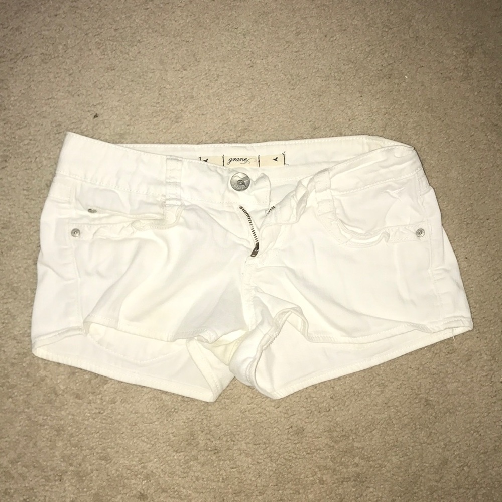white shorts